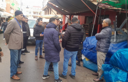 حملة لتحرير الملك العمومي بسوق الثلاثاء بمدينة بالحسيمة
