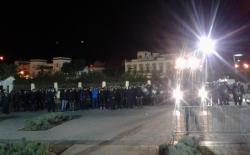 القوات العمومية تتدخل  ليلاً في حق المحتجين بالحسيمة