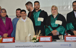 ابن الحسيمة المحامي رضوان الداودي ينال شهادة الدكتوراه في القانون الخاص
