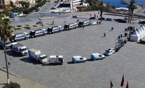 الحسيمة.. تعزيز اسطول قطاع النظافة بشاحنات واليات جديدة