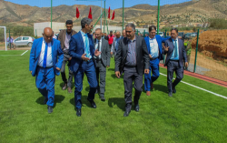 عامل الدريوش يعطي انطلاقة مشاريع رياضية بمختلف جماعات الاقليم