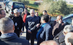 عامل الاقليم يتفقد مواقع مشاريع "منارة المتوسط" بايت قمرة بينها الملعب الكبير