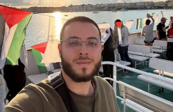 اسرائيل ترحل ابن الحسيمة ياسين أكوح المشارك في أسطول الحرية