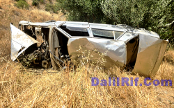 سقوط سيارة في منحدر يودي بحياة سائقها نواحي إقليم الحسيمة (صور)