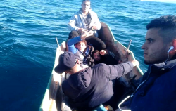 5 شبان من امزورن يصلون الى اسبانيا في قارب صغير (صور)