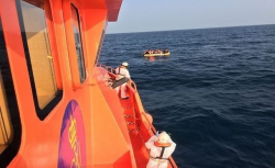 انقاذ 47 مهاجرا سريا ابحروا من سواحل اقليم الحسيمة