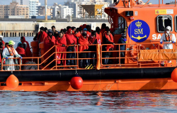 انقاذ 86 مهاجرا سريا قبالة سواحل الريف في اليوم الاول من السنة الجديدة