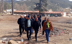 البرلماني امغار في زيارة الى كتامة للوقوف على وضعية البنية التحتية