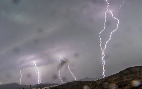 امطار رعدية قوية مرتقبة بالحسيمة والناظور والدريوش