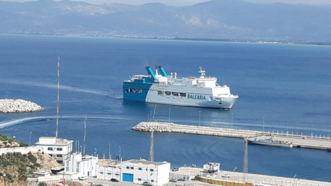 ميناء الحسيمة يستقبل اول رحلة بحرية قادمة من فرنسا