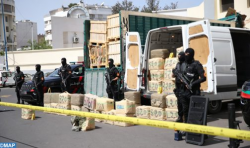 طنجة.. حجز 1,4 طن من الحشيش وتوقيف تسعة اعضاء في شبكة للتهريب الدولي