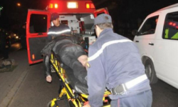 إصابة حوالي 60 شخصا في حادثة انقلاب حافلة بفاس