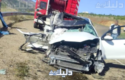 مصرع شخص واصابة اخرين في حادث مأساوي نواحي الحسيمة