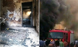 حريق الحي الجامعي بوجدة يودي بحياة طالب ثان