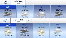 تساقطات مطرية باقليم الحسيمة ستستمر الى غاية يوم الاحد
