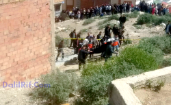 اعادة تمثيل جريمة ذبح شخصين بمدينة الحسيمة