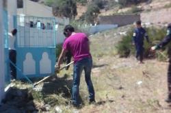 حملة لتنظيف مقبرة "ايكار ازوكاغ " بالحسيمة