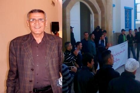 مجلس بني بوعياش يصادق على مشروع الميزانية وسط احتجاجات المعطلين