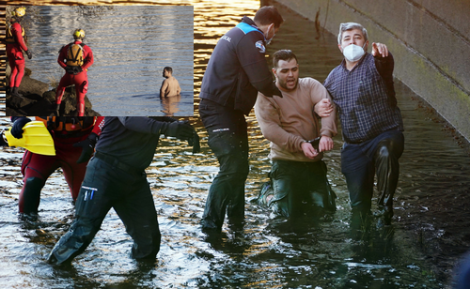 اسبانيا .. مغربي يقفز في نهر بدرجة التجمد هربا من الشرطة