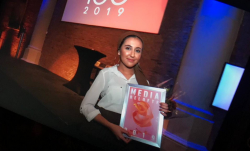 الريفية " نسرين سهلا " تفوز بجائزة الوعد الصحفى الهولندية