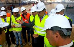 رباح : نسبة تقدم الاشغال بالميناء الترفيهي للحسيمة بلغت 76 في المائة