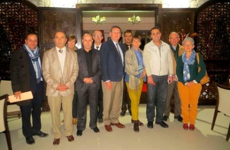 سفير بلجيكا بالرباط يقوم بزيارة الى مدينة الحسيمة