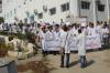 خريجو معهد تكوين الاطر الصحية بالحسيمة يحتجون ضد وزارة الصحة