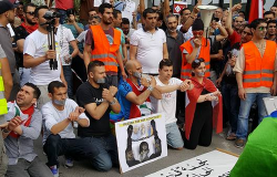 محتجّون في مدن اوربية يُطالبون بحرية معتقلي الحراك وانهاء "الحصار"