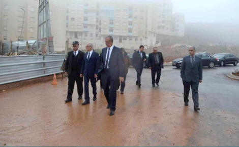 وزير الاسكان يتفقد اشغال بناء 1000 وحدة سكنية منخفضة التكلفة بالحسيمة