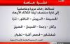 أمطار عاصفية قد تصل الى 150 ملم بالحسيمة والدريوش