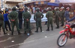 معطلو إقليم الحسيمة يستنفرون الأجهزة الأمنية ويضربون موعدا للإحتجاج يوم الإقتراع