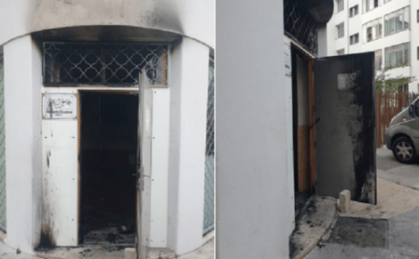 فرنسا .. محاولة اضرام النار في مسجد بليون ووزير الداخلية يدين