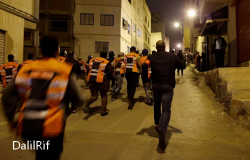 حملة أمنية ليلية تسفر عن اعتقالات بامزورن وبني بوعياش