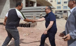 الوزير محمد الاعرج يَتفقّد مشاريع قطاع الثقافة بإقليم الحسيمة