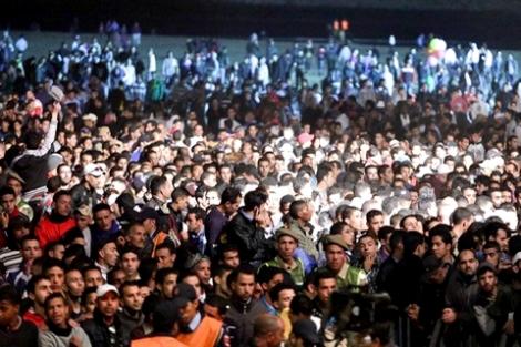 سلا : السلطات الأمنية تمنع رفع الأعلام الأمازيغية في سهرات "موازين"