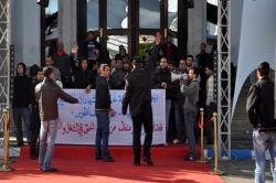معطلون يقتحمون المهرجان الدولي للسينما بالناظور